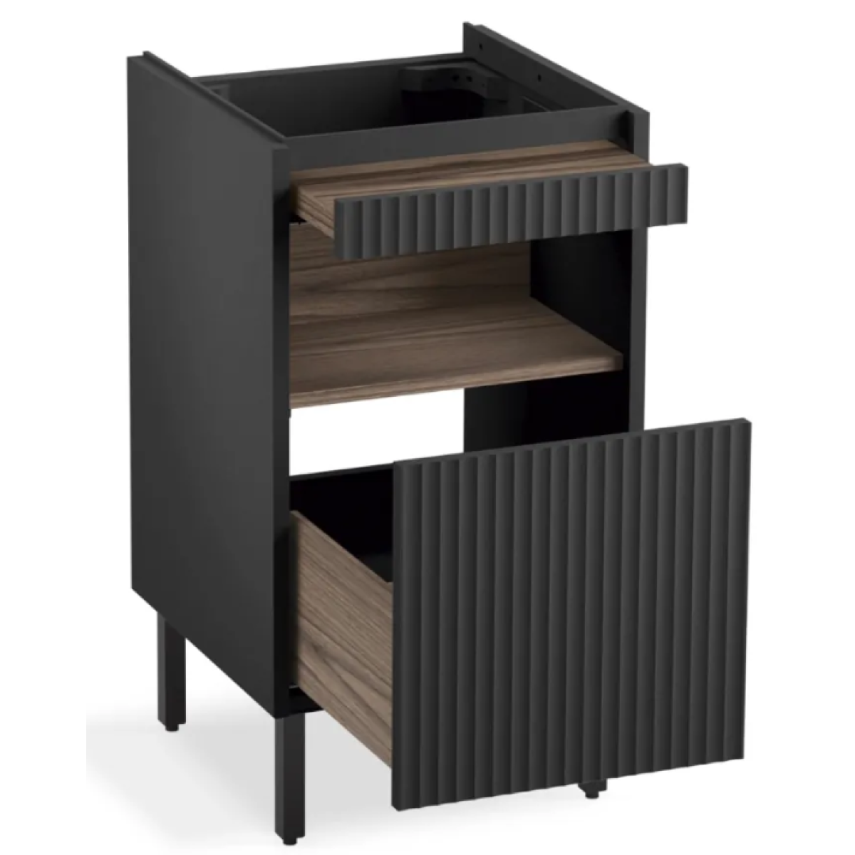 Kohler K-32160T-PPG Spacity 45cm 浴櫃組 (黑色)